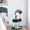 Multi-Level Cat Tower Cat Tree w/Cat Hammock