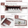 New A Cozy Safety House 62 Inch Wooden Rabbit Hutch With Pull Out Tray